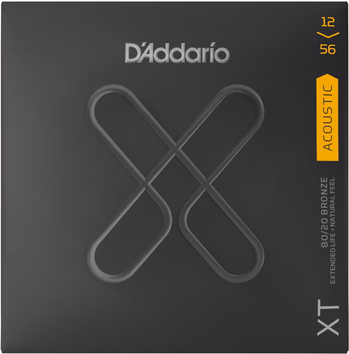 D'Addario XTABR1256 - Kovové struny na akustickú gitaru