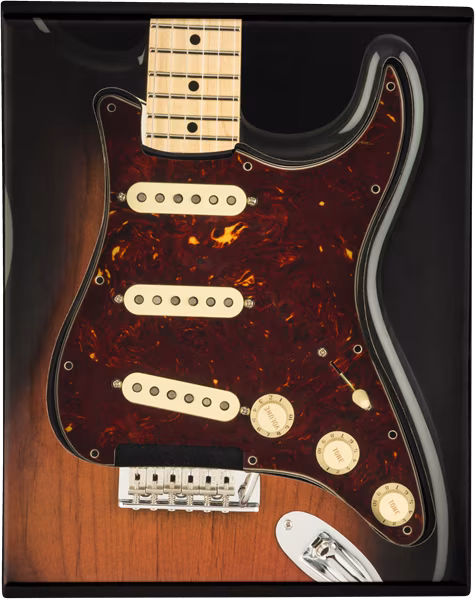 Fender Pre-Wired Pickguard, Strat SSS 57/62 SHELL - Súprava snímačov na elektrickú gitaru