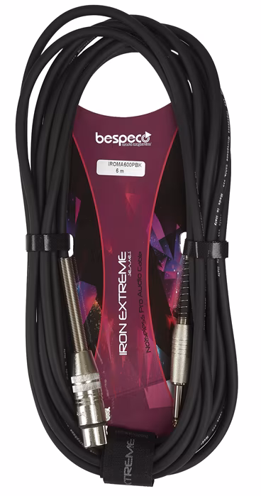 Bespeco IROMA600P - Mikrofónny kábel