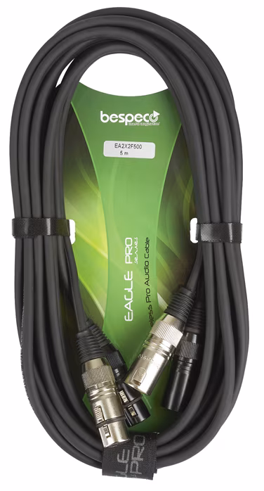 Bespeco EA2X2F500 - Spájací kábel