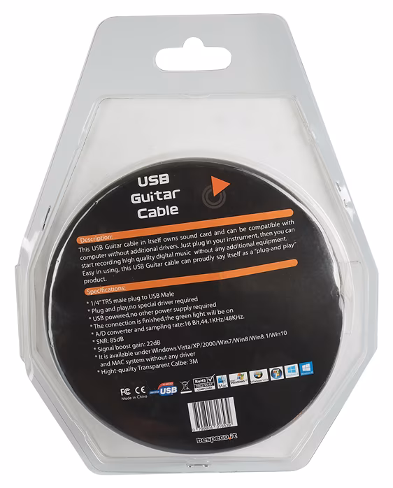 Bespeco BMUSB 300 - USB prevodník