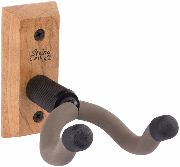 String-Swing Guitar Wall Hanger Cherry - Gitarový vešiak
