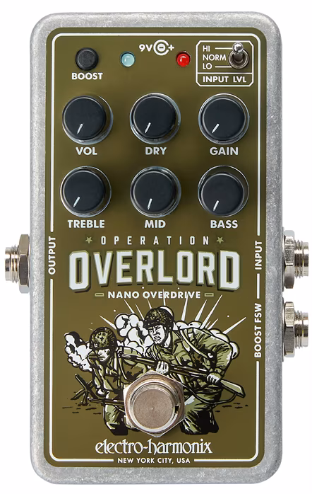 Electro-Harmonix Nano Operation Overlord - Gitarový efekt