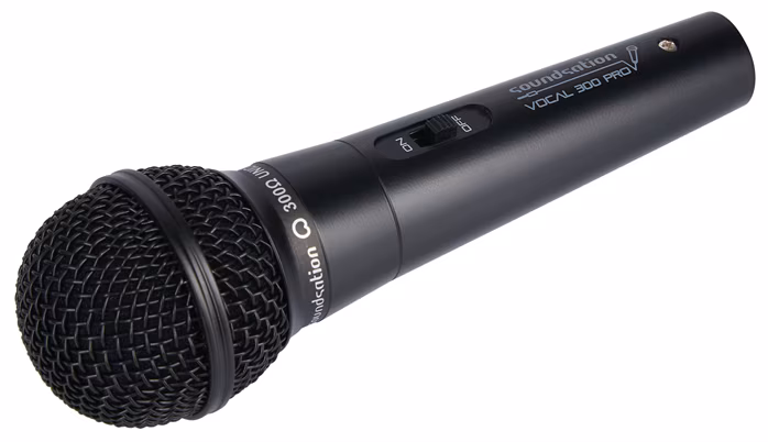 Soundsation VOCAL 300 PRO - Dynamický mikrofón s vypínačom