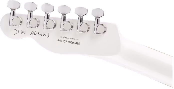 Fender Jim Adkins JA-90 Telecaster Thinline LRL WH - Elektrická gitara