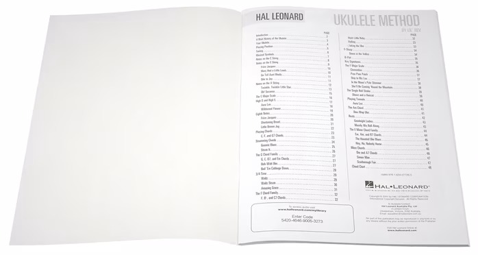MS Hal Leonard Ukulele Method: Book 1 - Škola hry na ukulele