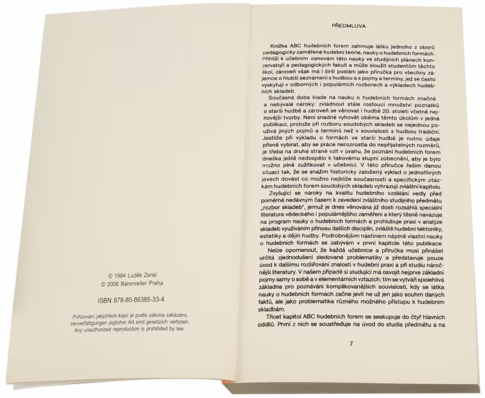 KN ABC hudebních forem - Hudobná náuka