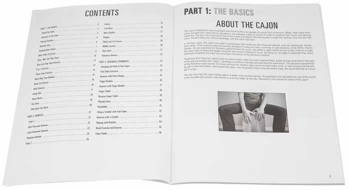 MS Hal Leonard Cajon Method - Škola hry na cajon