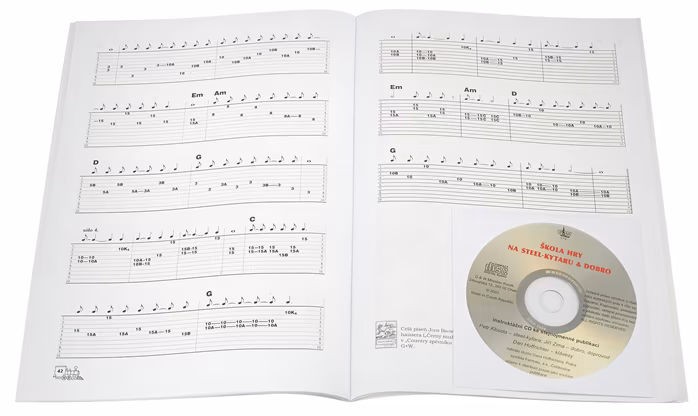 KN Škola hry na steel kytaru & dobro - P. Klouda, J. Zima - Škola hry na steel gitare a dobre