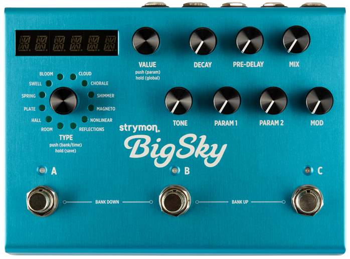 Strymon Big Sky - Gitarový efekt