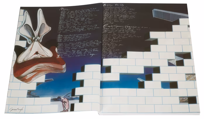 MS Pink Floyd - The Wall - Spevník
