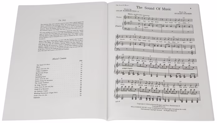 MS The Sound Of Music: Souvenir Folio - Soundtrack