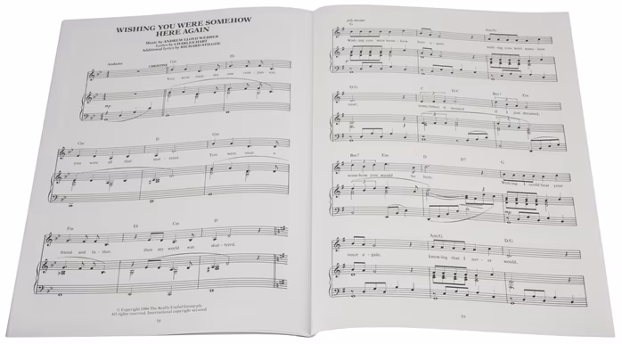 MS The Phantom Of The Opera - Vocal Selections - Soundtrack