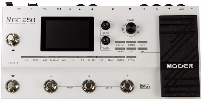 Mooer GE250 - Gitarový multiefekt