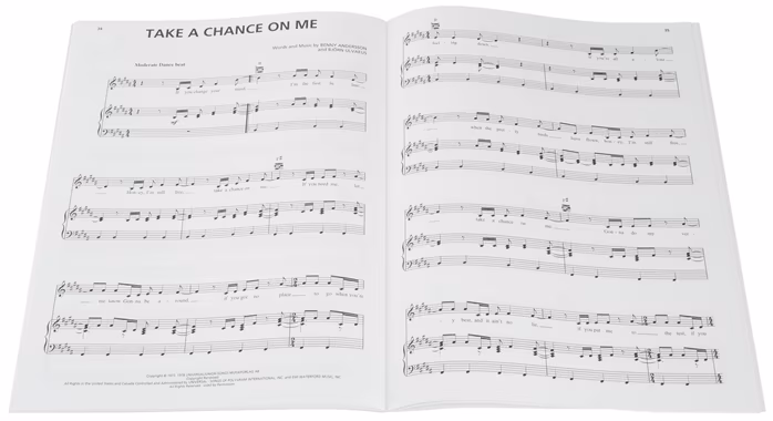 MS Piano Play-Along Volume 73: Mamma Mia! The Movie Soundtrack - Noty pre klavír