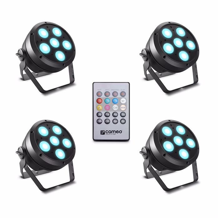 CAMEO ROOT PAR 6 BK SET 1 - LED PAR reflektor
