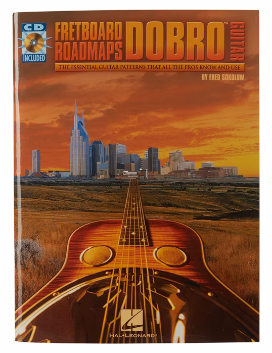 MS Fretboard Roadmaps: Dobro Guitar - Škola hry na dobre, rezonátore