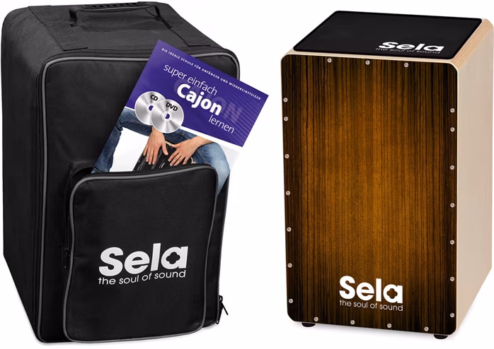 Sela Varios Brown Bundle - Cajon súprava