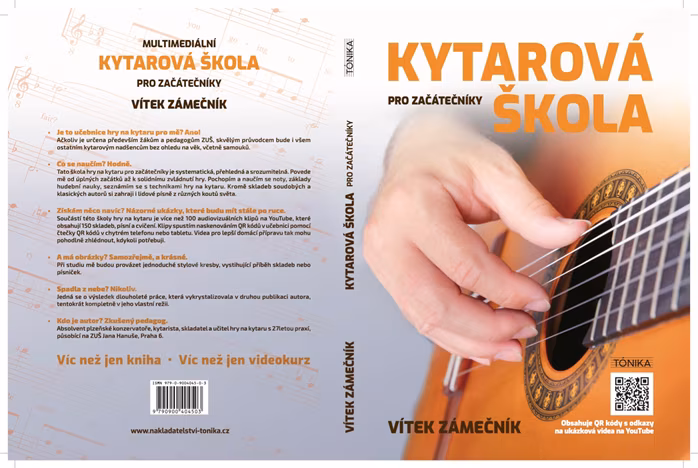 KN Kytarová škola pro začátečníky - Vítek Zámečník - Škola hry na gitare