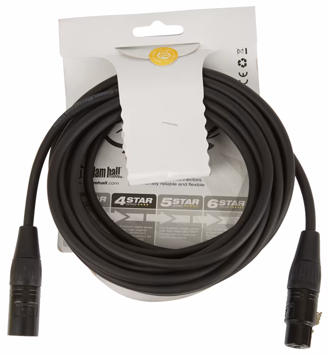 Adam Hall Krystal Edition 0500 - Mikrofónny kábel