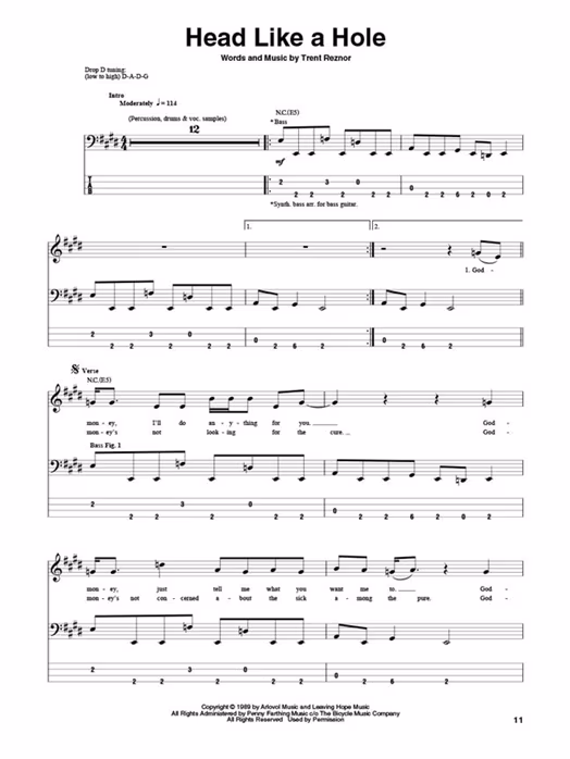 MS The Ultimate Bass Songbook - Škola hry na basgitare