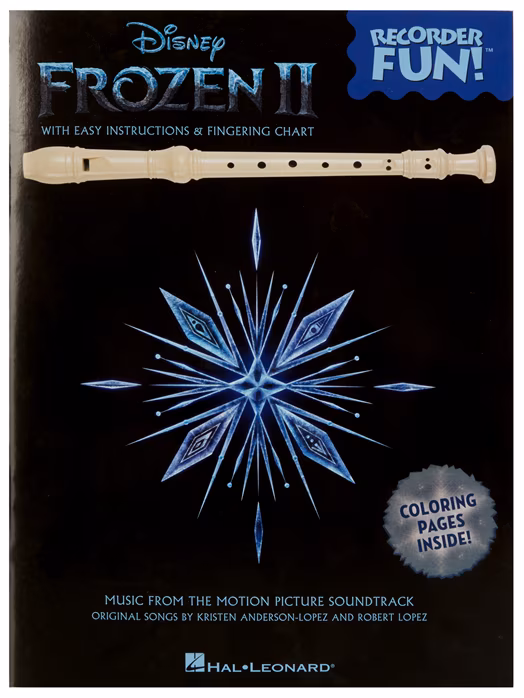 MS Frozen 2 - Recorder Fun! - Noty pre zobcovú flautu