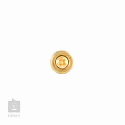 Gibson Strap Buttons Brass - Rolna na popruh