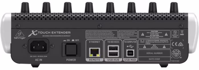 Behringer X-TOUCH EXTENDER - MIDI/DAW kontroler