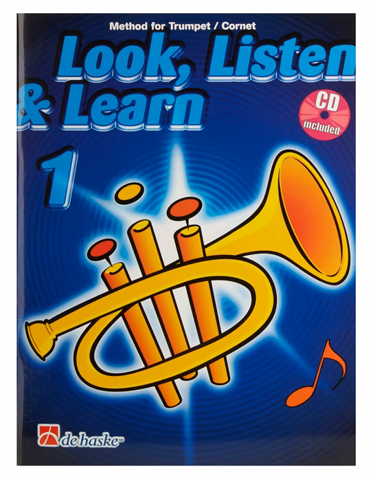 MS Look, Listen & Learn 1 - Trumpet/Cornet - Škola hry na trúbke
