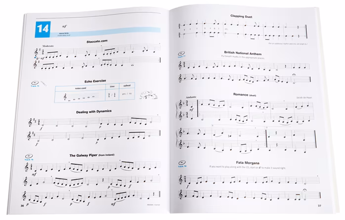 MS Look, Listen & Learn 1 - Clarinet - Škola hry na klarinet