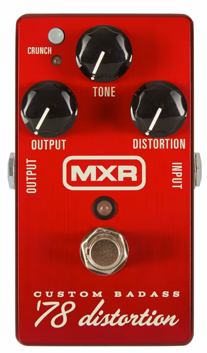 MXR M78 Custom Badass 78 Distortion - Gitarový efekt