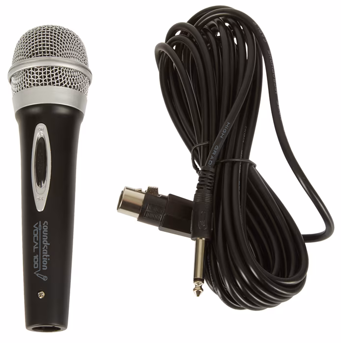 Soundsation VOCAL 100 - Dynamický mikrofón s vypínačom