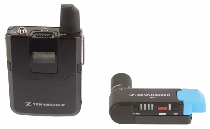 Sennheiser AVX-MKE 2 - Bezdrôtová reportážna súprava s mikrofónom