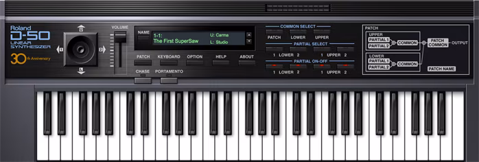 Roland D-50 Key - Softvér