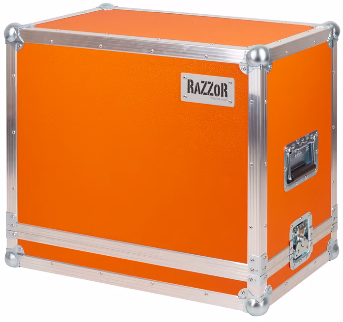 Razzor Cases Orange Rocker 32 combo 20mm case - Combo Flight Case