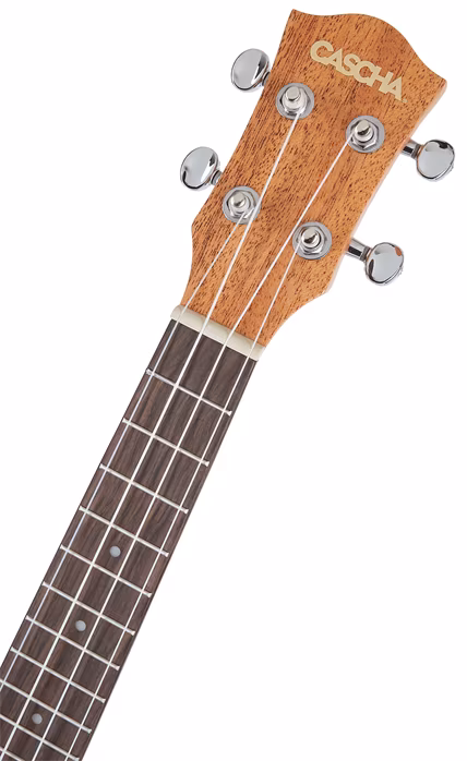 Cascha HH 2036 Concert Mahogany Ukulele Bundle - Ukulele komplet