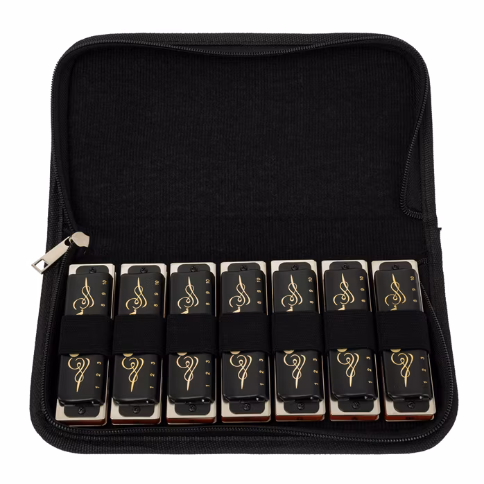 Cascha Professional Blues Set - Súprava fúkacích harmoník