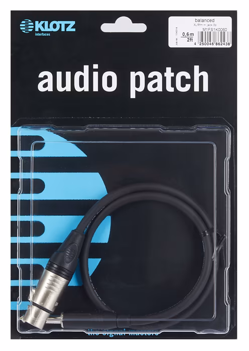 Klotz M1FS1K0060 - Mikrofónny kábel