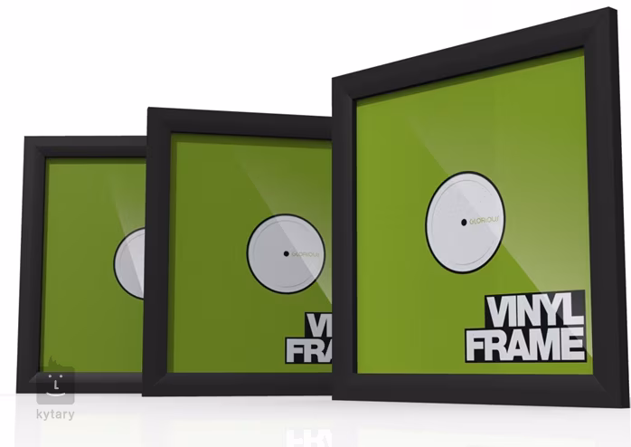 Glorious Vinyl Frame Set 12" Black - Rám na vinyly