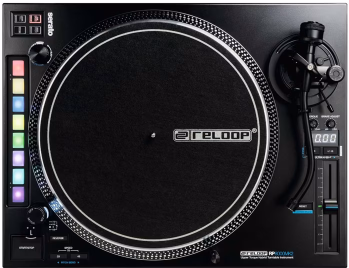 Reloop RP-8000 MK2 - DJ gramofón s priamym pohonom