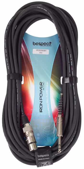 Bespeco IROMC900 - Mikrofónny kábel