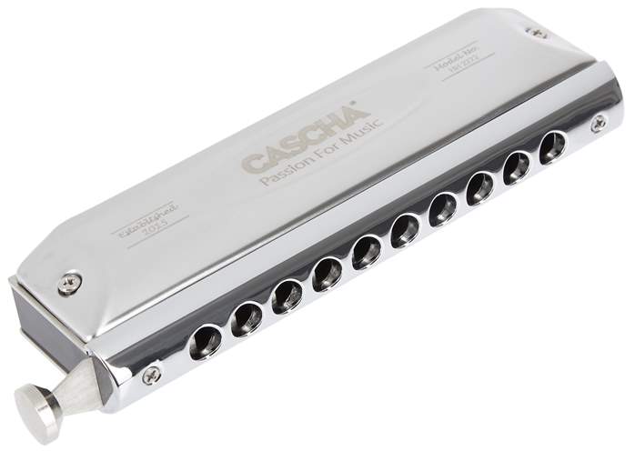 Cascha Chromatic 10-40 Blues - Fúkacia harmonika