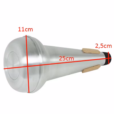 Ortolá Straight 1 - Dusítko pre trombón