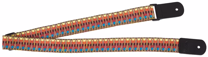 Cascha Ukulele Strap Jacquard - Rainbow - Popruh na ukulele