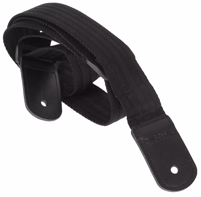 Cascha Ukulele Strap Nylon - Black - Popruh na ukulele