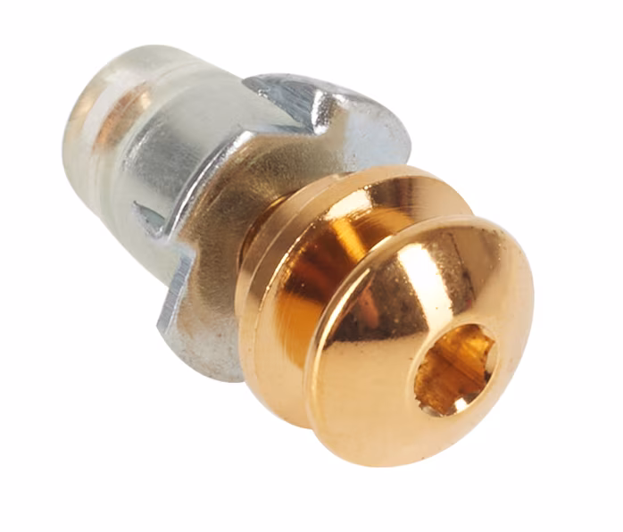Taylor End Pin, Gold - Rolna na popruh