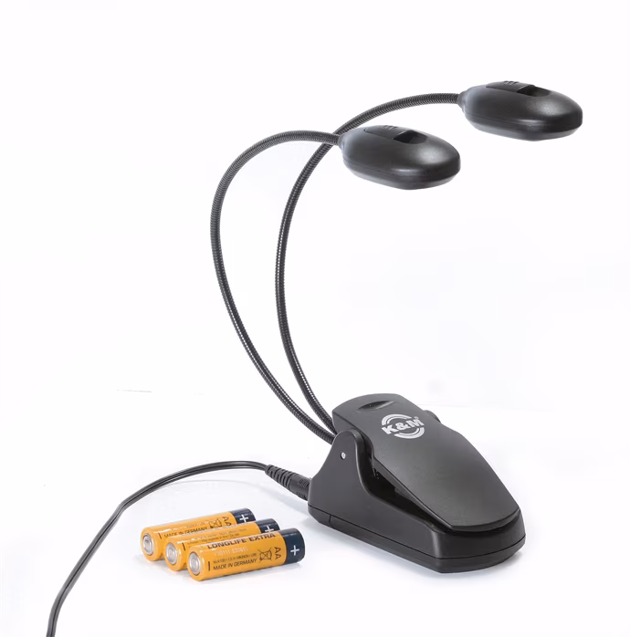 K&M 12270  - Lampička k notovému stojanu/ku klavíru