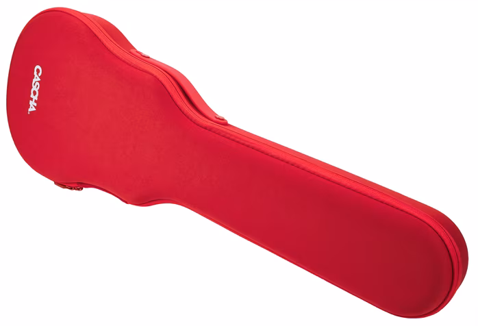 Cascha HH 2280 Carbon Fibre Ukulele Set Red - Akustické ukulele