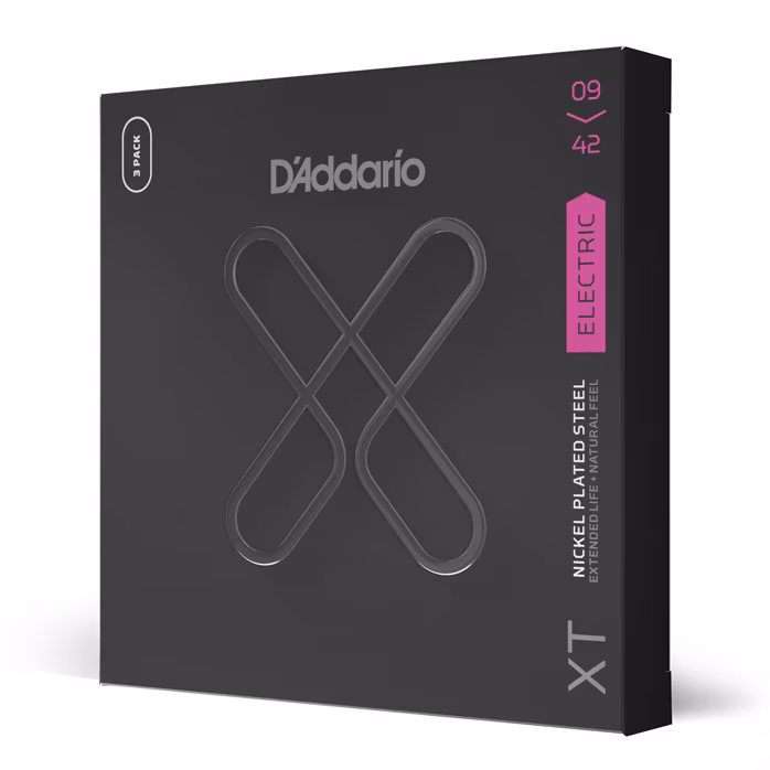 D'Addario XTE0942-3P - Struny na elektrickú gitaru