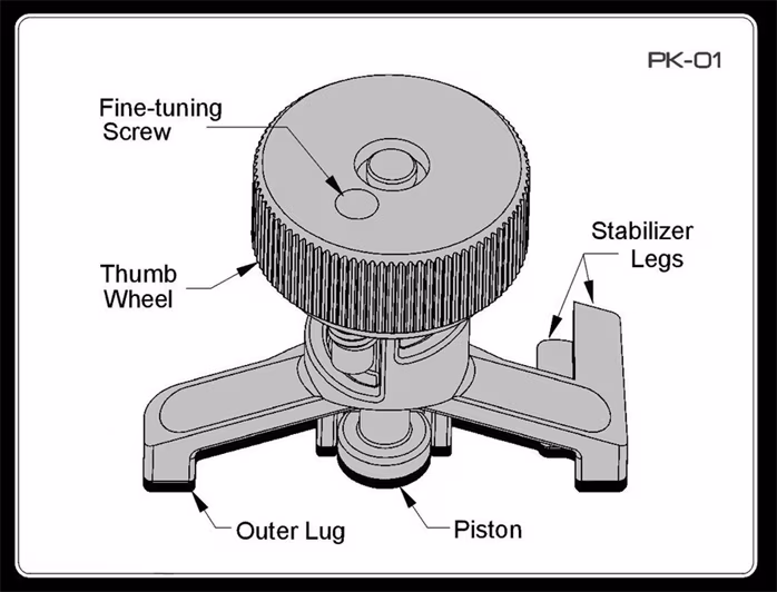 Pitch-Key PK01 Drop Tuning System - Príslušenstvo